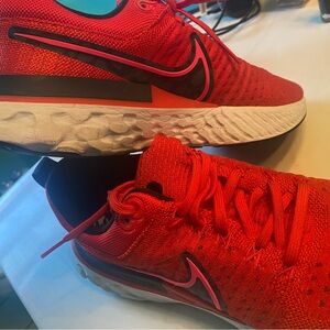 Nike Red Athletic Shoes